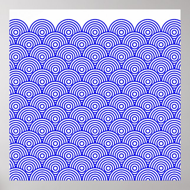 青 海 波 風(青 色) POSTER (Front)