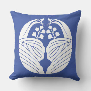 鶴割り桐 CUSHION
