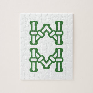 麻雀牌 8索 / EIGHT OF BAMBOOS -MAHJONG TILE- JIGSAW PUZZLE