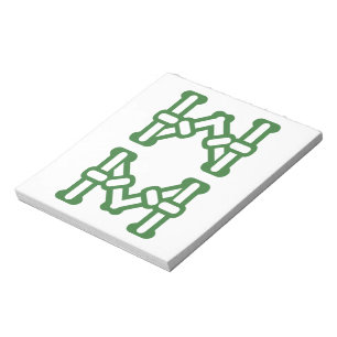 麻雀牌 8索 / EIGHT OF BAMBOOS -MAHJONG TILE- NOTEPAD