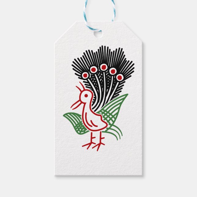 麻 雀 牌 1索 イ ー ソ  -01 GIFT TAGS (Front)
