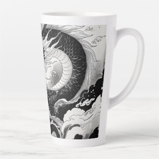 龍の神聖な力 LATTE MUG