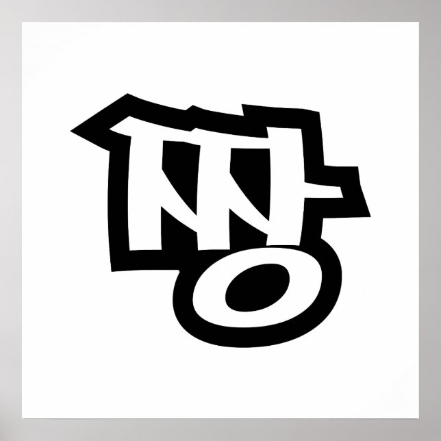 짱 JJANG - The BEST ~ Korean Slang Hangul Language Poster (Front)