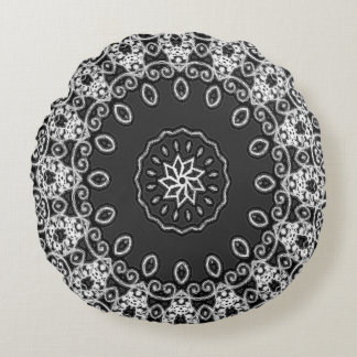 VINTAGE LACE ROUND CUSHION