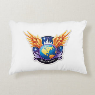 𝑾𝒊𝒏𝒈𝒔 𝒐𝒇 𝑾𝒐𝒏𝒅𝒆𝒓: 𝑨 𝑴𝒂𝒋𝒆𝒔𝒕𝒊𝒄  DECORATIVE CUSHION