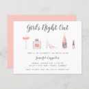Search for champagne glass hens party invitations Girls night out