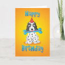 Search for cocker spaniel birthday cards Pet