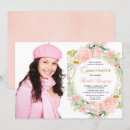 Search for pink gold quinceanera invitations Elegant