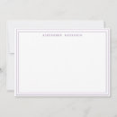 Search for mauve note cards Classic