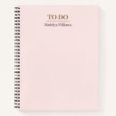 Search for checklist notebooks Blush pink