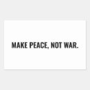 Search for peace large stickers Anti war