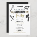 Search for kitchen party invitations Rustic