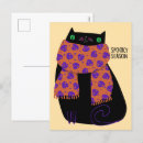 Search for spooky cat postcards Kitty