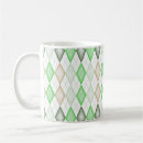 Search for green diamond mugs Argyle