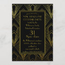 Search for black gold cocktail party invitations New years eve