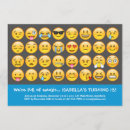 Search for emoji invitations Blue