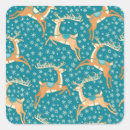 Search for reindeer square stickers Abstract