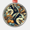 Search for siberian husky christmas tree decorations Puppy