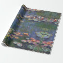 Search for lily wrapping paper Water lilies