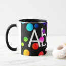 Search for neon rainbow mugs Black
