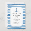 Search for yacht save the dates Watercolor