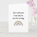 Search for funny humour get well cards Illness