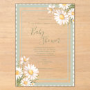 Search for daisies square invitations Elegant
