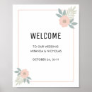 Search for floral wedding signs Pink