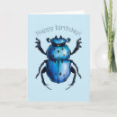 Search for bug art cards Blue