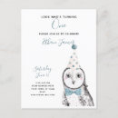 Search for owl 1st birthday invitations Animals
