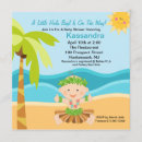 Search for hula baby shower invitations Beach