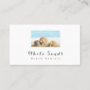 Search for vacation hotel business cards Beach
