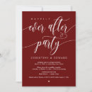 Search for burgundy wedding reception invitations Elopement
