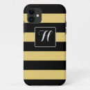Search for gold stripes iphone cases White