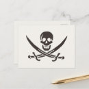 Search for pirate flags postcards Crossbones