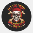Search for funny pirate stickers Skull