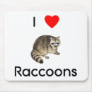 Search for raccoon mousepads Wild animals