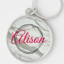 Search for fuchsia and key rings White