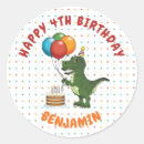 Search for dinosaur balloon stickers Boy