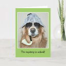 Search for detective birthday cards Dog