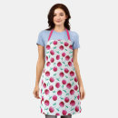 Search for cherry pattern aprons Watercolor