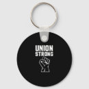 Search for labor key rings Union strong