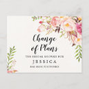 Search for change of plans postcards Bridal shower