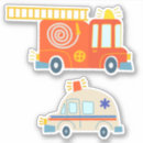 Search for ladder stickers Fire truck