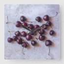 Search for red kitchen clocks Cherries
