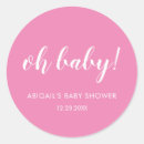 Search for oh baby stickers Pink