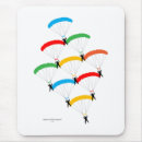 Search for skydiving mousepads Parachuting