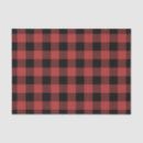 Search for red gingham tissue paper Rustic