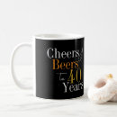 Search for 40th birthday party mugs Typography