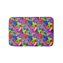 Search for graffiti bath mats Colourful